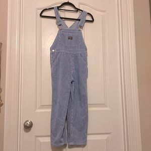 OshKosh B’Gosh Striped Denim Overalls